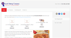 Desktop Screenshot of lacinnamonbread.com